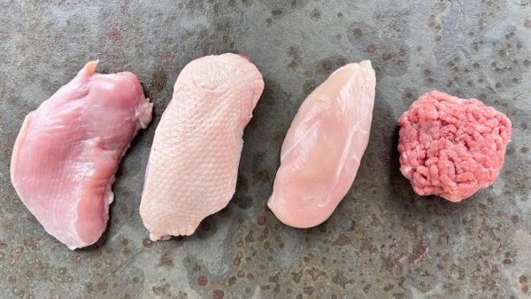 Drobiowy zestaw porcji po 200 g do mrożenia