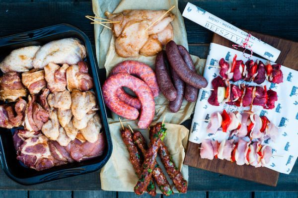 Zestaw grillowy dla 8-10 osób w naturalnej marynacie