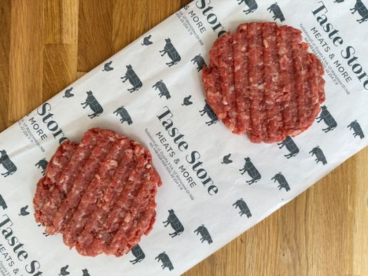 2 Smash Burgery 100% wołowe, z czego min. 60% sezonowane